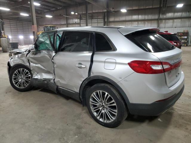 2LMTJ8LR5GBL84224 - 2016 LINCOLN MKX RESERVE SILVER photo 2