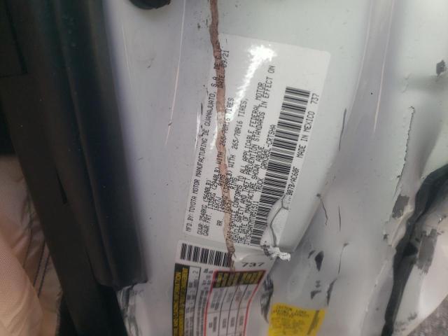 3TYSZ5AN7MT051511 - 2021 TOYOTA TACOMA ACCESS CAB Ақ фото 12