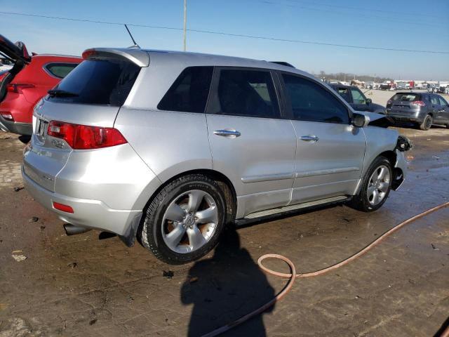 5J8TB18207A003649 - 2007 ACURA RDX SILVER photo 3