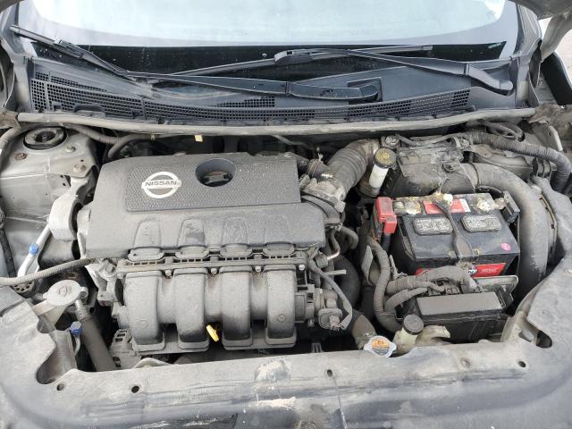 3N1AB7AP9EY284599 - 2014 NISSAN SENTRA S SILVER photo 11