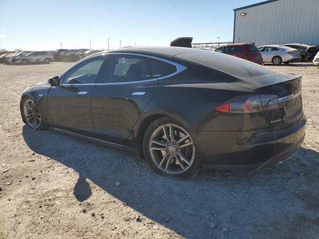 5YJSA1H10FFP74932 - 2015 TESLA MODEL S 85 BLACK photo 2