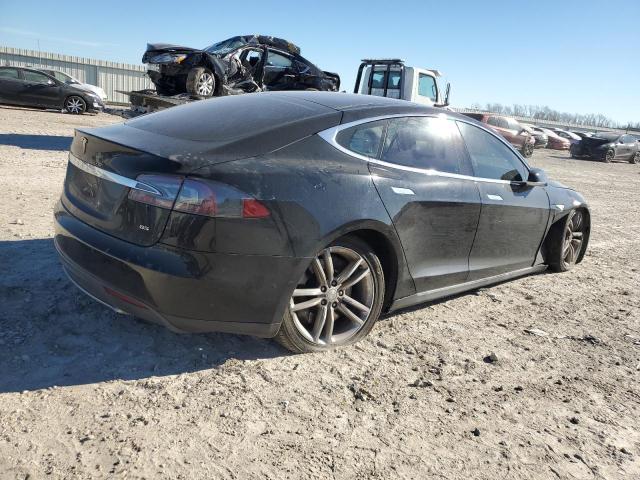 5YJSA1H10FFP74932 - 2015 TESLA MODEL S 85 BLACK photo 3