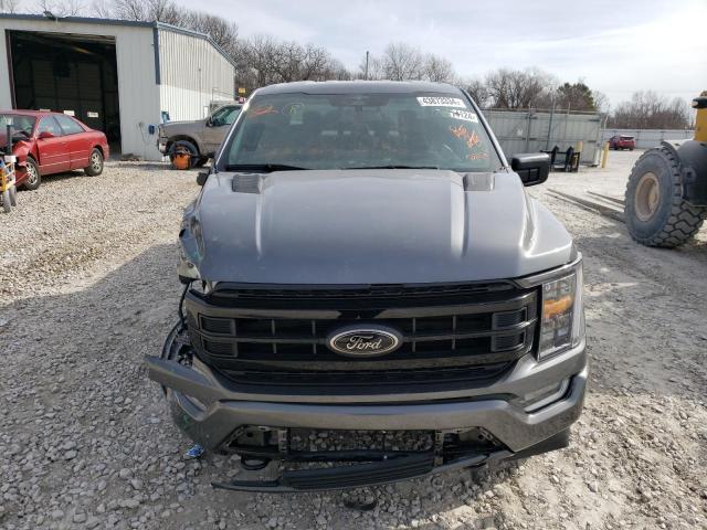 1FTFW1E51PFC34366 - 2023 FORD F150 SUPERCREW GRAY photo 5