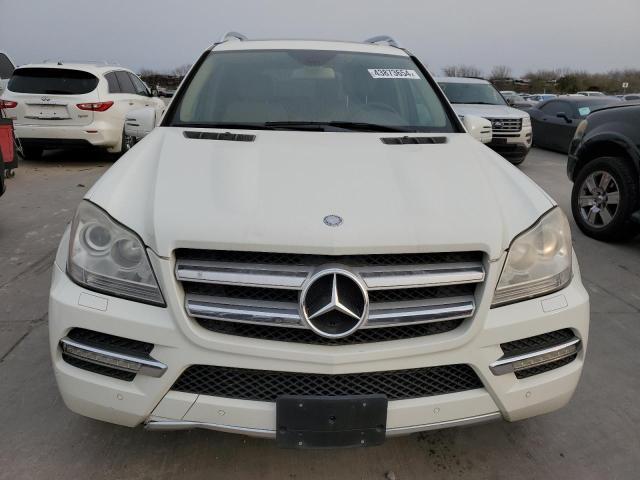 4JGBF7BE5CA761674 - 2012 MERCEDES-BENZ GL 450 4MATIC WHITE photo 5