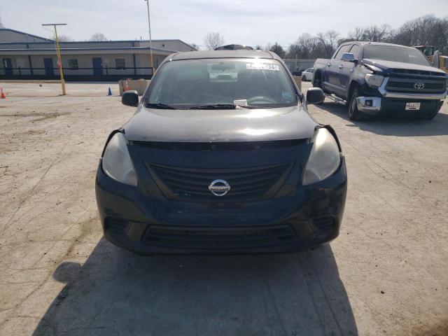 3N1CN7AP4CL802662 - 2012 NISSAN VERSA S BLACK photo 5