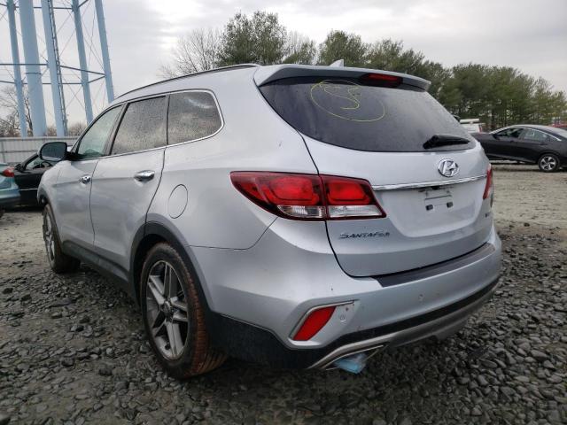 KM8SRDHFXJU274472 - 2018 HYUNDAI SANTA FE SE ULTIMATE GRAY photo 2