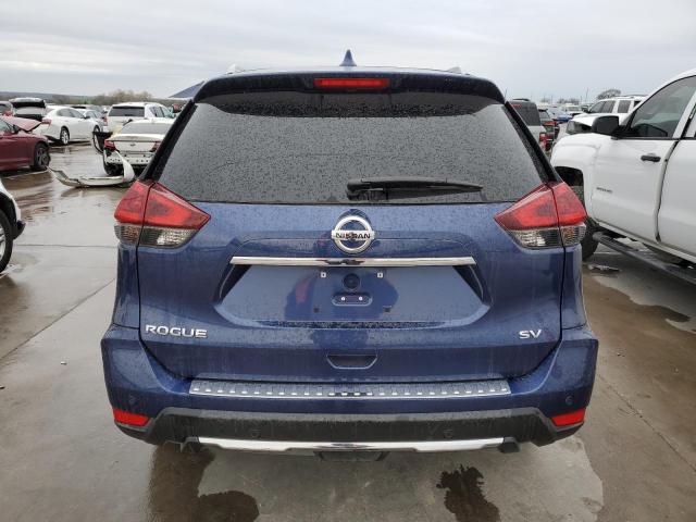 5N1AT2MT5LC738127 - 2020 NISSAN ROGUE S BLUE photo 6