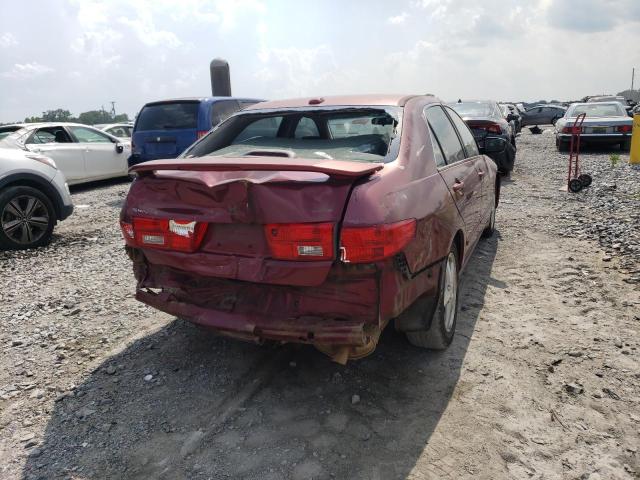 1HGCM56865A033423 - 2005 HONDA ACCORD EX BURGUNDY photo 3