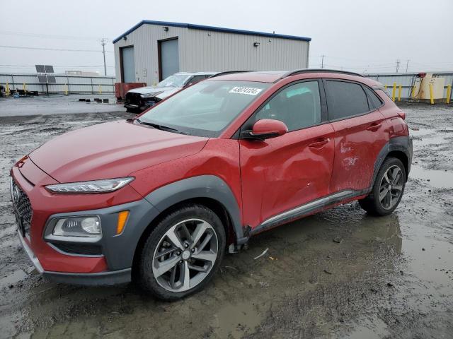 KM8K3CA57MU607826 - 2021 HYUNDAI KONA LIMITED RED photo 1