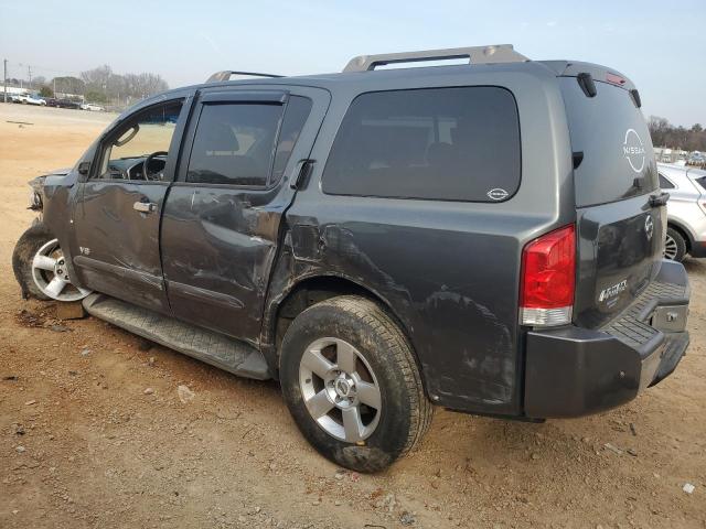 5N1BA08A87N715362 - 2007 NISSAN ARMADA SE GRAY photo 2