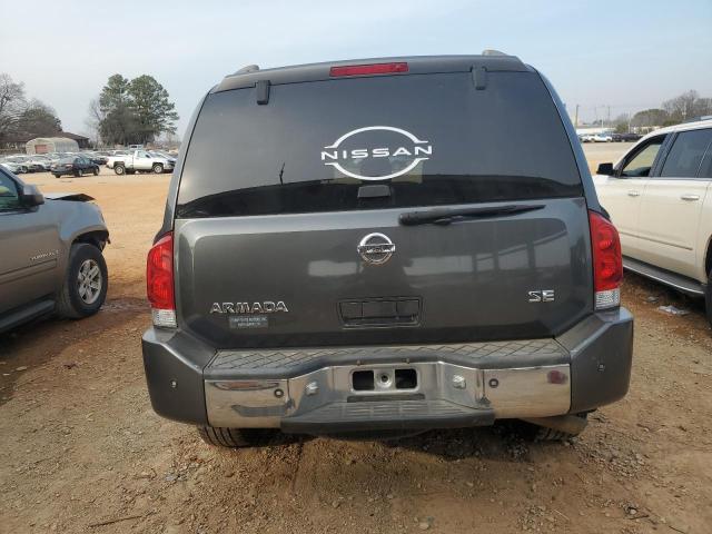 5N1BA08A87N715362 - 2007 NISSAN ARMADA SE GRAY photo 6