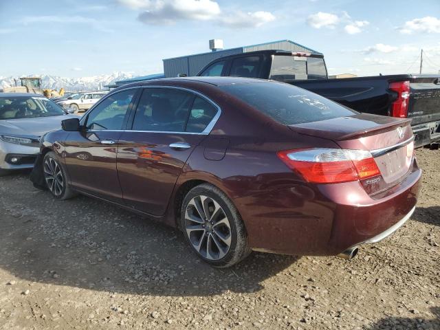 1HGCR2F50FA148171 - 2015 HONDA ACCORD SPORT BURGUNDY photo 2