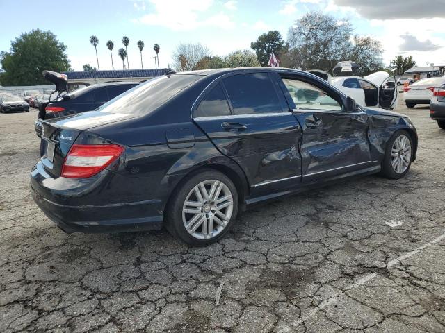 WDDGF81X58F105266 - 2008 MERCEDES-BENZ C300 300 4MATIC BLACK photo 3