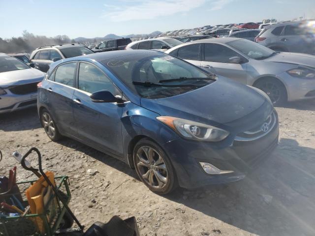 KMHD35LH3FU236260 - 2015 HYUNDAI ELANTRA GT BLUE photo 4