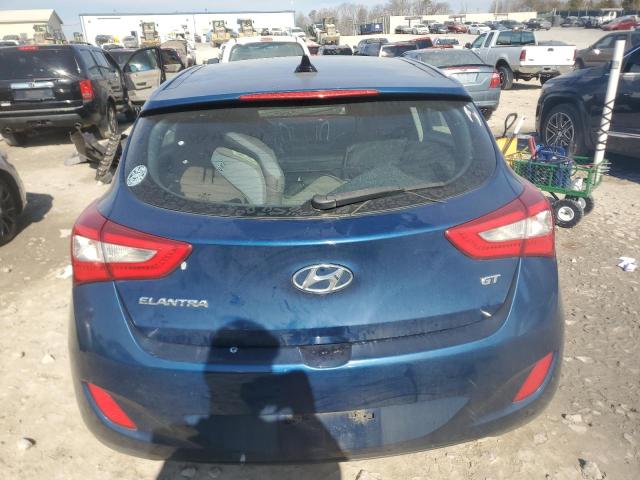 KMHD35LH3FU236260 - 2015 HYUNDAI ELANTRA GT BLUE photo 6