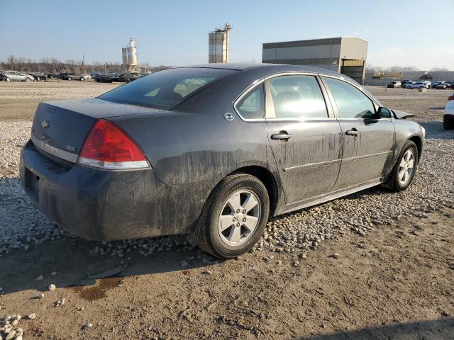 2G1WT57K891113078 - 2009 CHEVROLET IMPALA 1LT BLACK photo 3