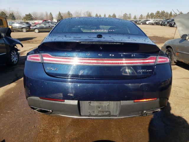 3LN6L5F93HR622541 - 2017 LINCOLN MKZ RESERVE ლურჯი ფოტო 6