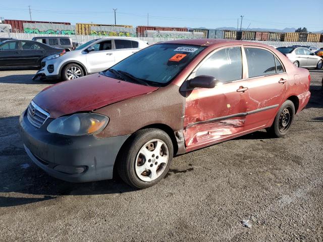 JTDBR32E960067228 - 2006 TOYOTA COROLLA CE RED photo 1