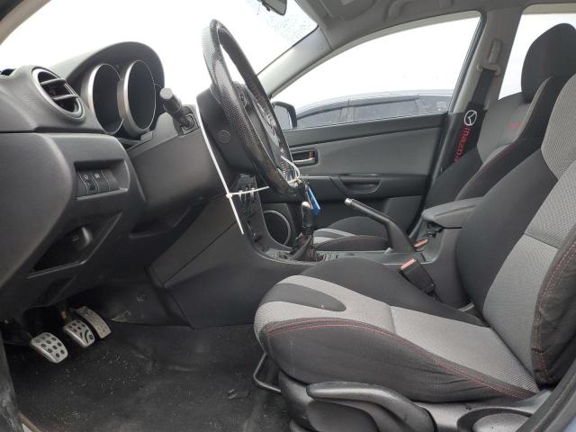JM1BK34L271626291 - 2007 MAZDA SPEED 3 BLUE photo 7