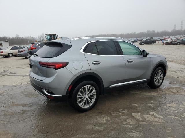 LRBAZLR46PD097434 - 2023 BUICK ENVISION PREFERRED ვერცხლისფერი ფოტო 3