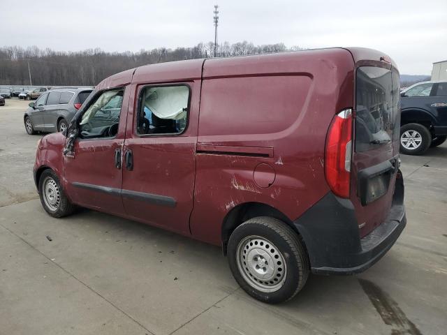 ZFBERFAT4G6B04673 - 2016 RAM PROMASTER BURGUNDY photo 2