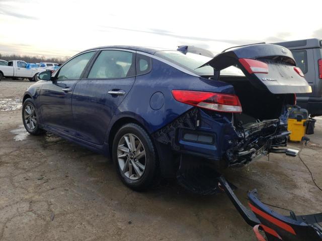 5XXGT4L32KG304709 - 2019 KIA OPTIMA LX BLUE photo 2