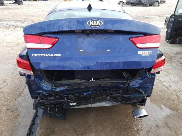 5XXGT4L32KG304709 - 2019 KIA OPTIMA LX BLUE photo 6