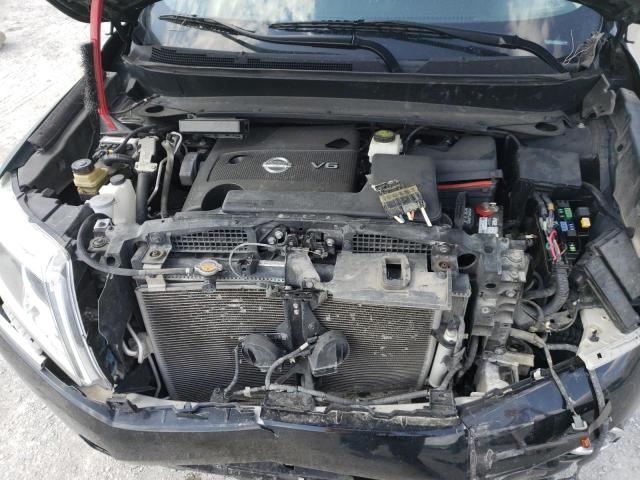 5N1AR2MM8EC694733 - 2014 NISSAN PATHFINDER S BLACK photo 7