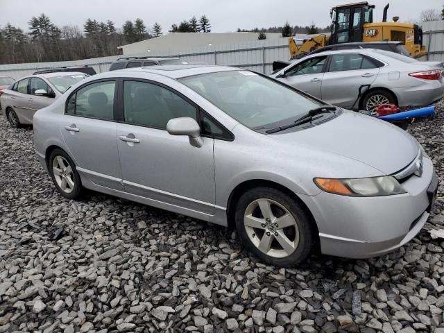 2HGFA16877H305786 - 2007 HONDA CIVIC EX SILVER photo 4