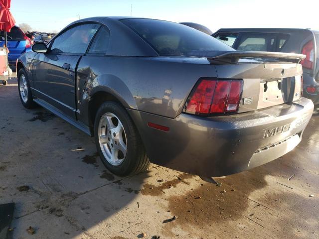 1FAFP404X3F364921 - 2003 FORD MUSTANG GRAY photo 2