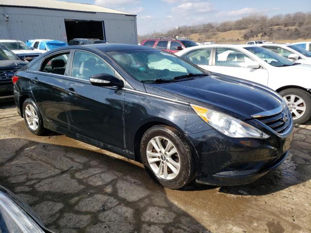 5NPEB4AC3EH858234 - 2014 HYUNDAI SONATA GLS BLACK photo 4