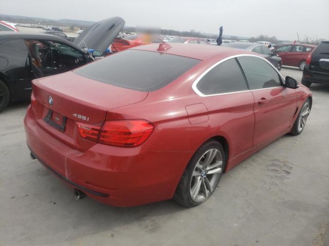 WBA3R1C56GK529285 - 2016 BMW 435 I RED photo 3