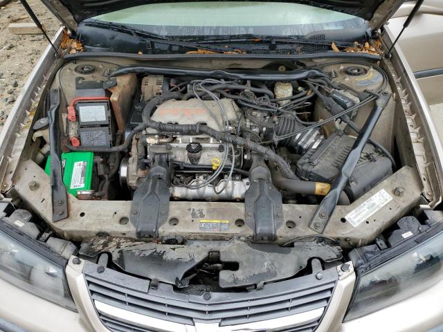 2G1WF52E539170064 - 2003 CHEVROLET IMPALA BROWN photo 11