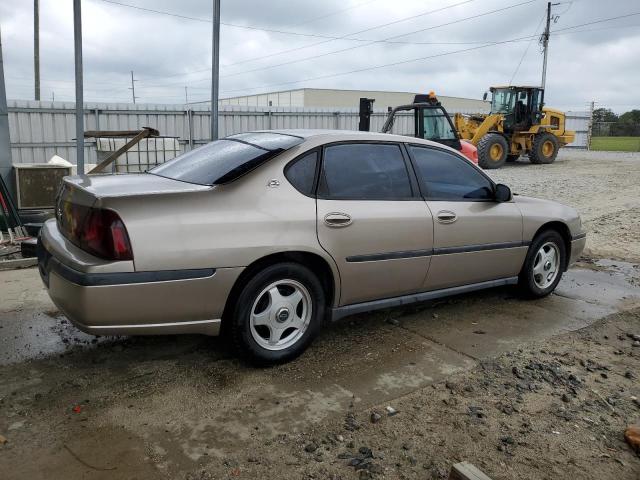 2G1WF52E539170064 - 2003 CHEVROLET IMPALA BROWN photo 3