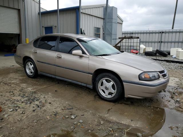 2G1WF52E539170064 - 2003 CHEVROLET IMPALA BROWN photo 4