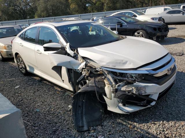 19XFC2F70JE043229 - 2018 HONDA CIVIC EX WHITE photo 4