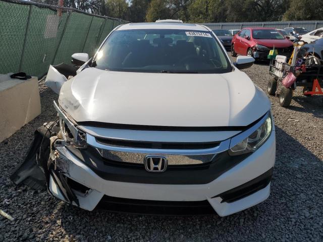 19XFC2F70JE043229 - 2018 HONDA CIVIC EX WHITE photo 5