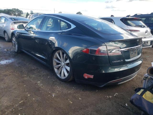 5YJSA1DN3DFP04153 - 2013 TESLA MODEL S Կանաչ լուսանկար 2