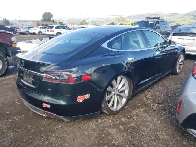 5YJSA1DN3DFP04153 - 2013 TESLA MODEL S GREEN photo 3