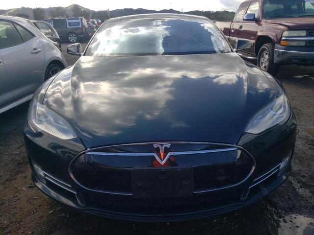 5YJSA1DN3DFP04153 - 2013 TESLA MODEL S Կանաչ լուսանկար 5