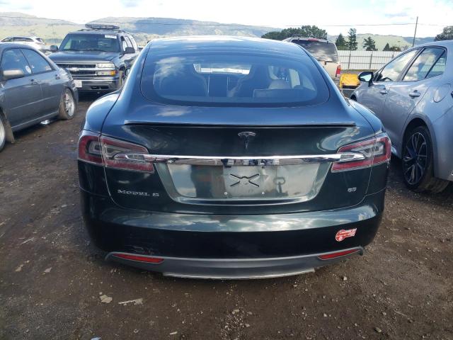 5YJSA1DN3DFP04153 - 2013 TESLA MODEL S Կանաչ լուսանկար 6