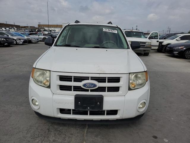 1FMCU5K37BKA94211 - 2011 FORD ESCAPE HYBRID WHITE photo 5