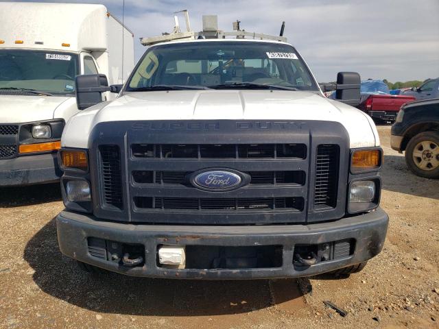 1FDSF30518EC32671 - 2008 FORD F350 SRW SUPER DUTY WHITE photo 5