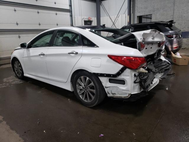 5NPEC4AC5EH814362 - 2014 HYUNDAI SONATA SE WHITE photo 2