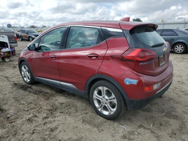 1G1FY6S04L4149150 - 2020 CHEVROLET BOLT EV LT BURGUNDY photo 2