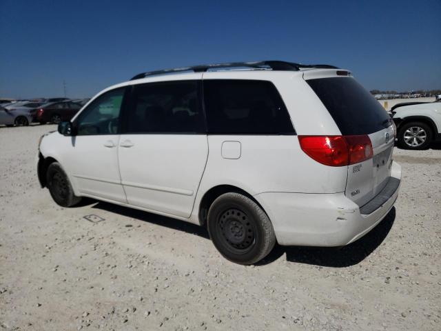 5TDZK23CX8S131030 - 2008 TOYOTA SIENNA CE WHITE photo 2