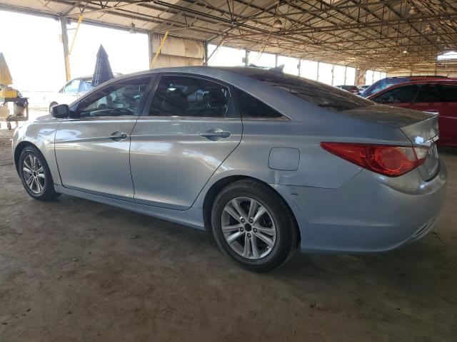 5NPEB4ACXBH088173 - 2011 HYUNDAI SONATA GLS BLUE photo 2