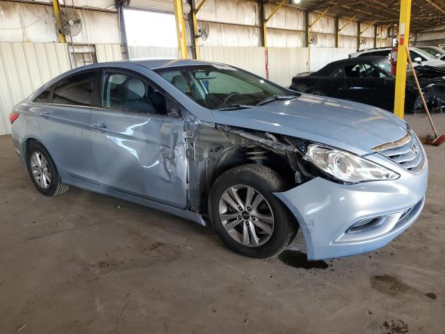 5NPEB4ACXBH088173 - 2011 HYUNDAI SONATA GLS BLUE photo 4