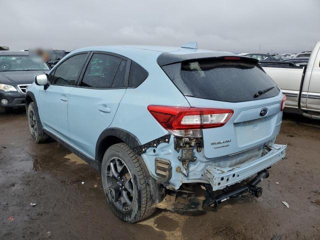 JF2GTAEC0KH304398 - 2019 SUBARU CROSSTREK PREMIUM BLUE photo 2