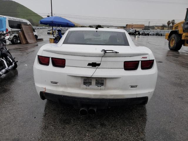 2G1FB1ED6B9210612 - 2011 CHEVROLET CAMARO LT WHITE photo 6